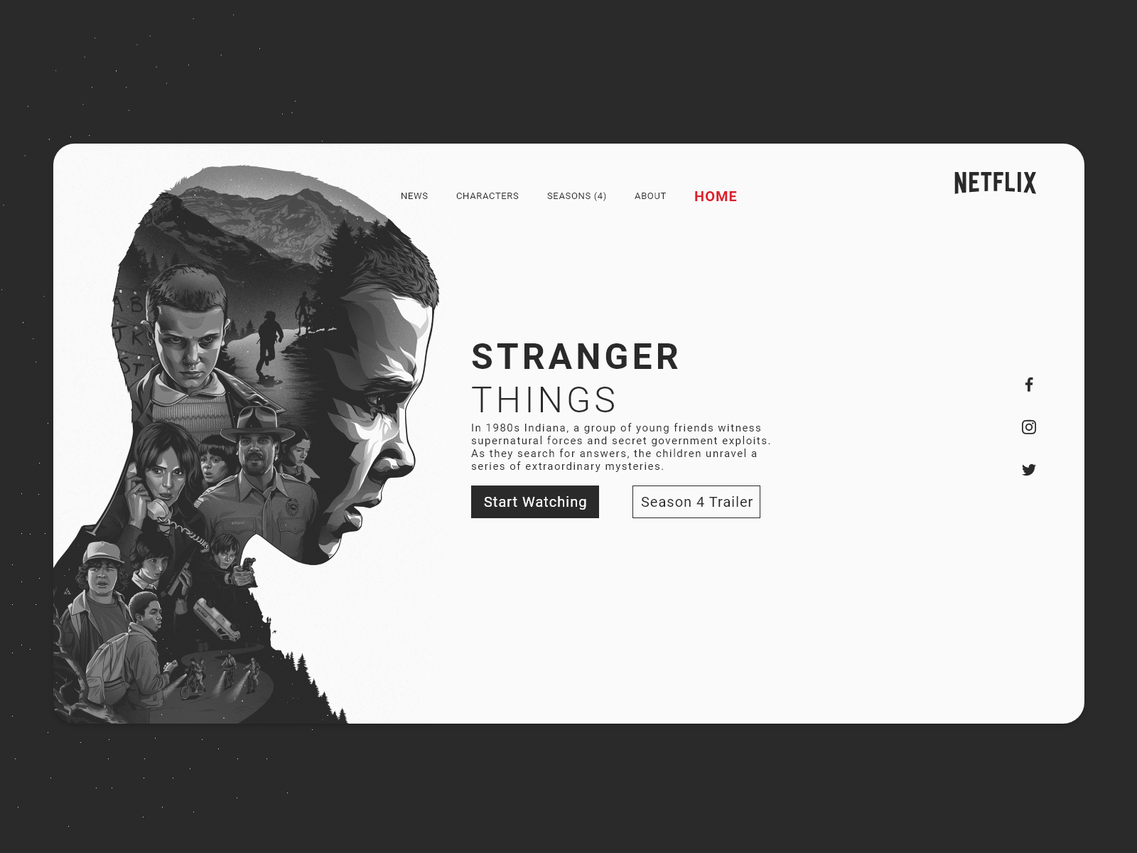 Netflix Reimagined project